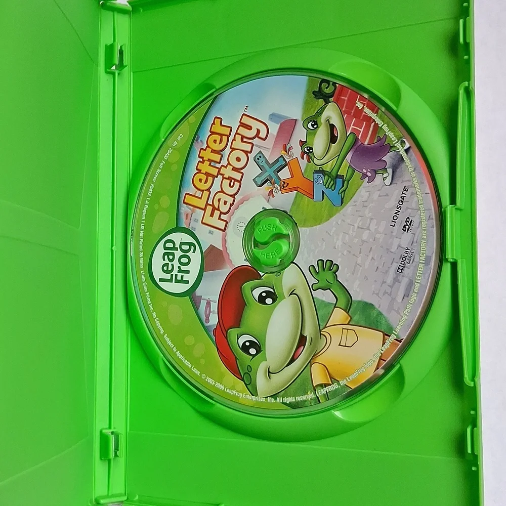 LeapFrog Letter Factory Learn Letters and Sounds! DVD